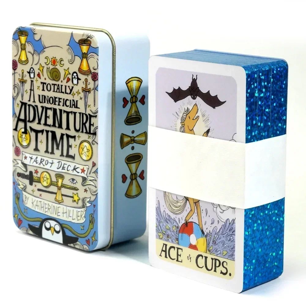 Tarot de Hora de Aventura – Adventure Time Tarot Deck (78 cartas + Caja de metal)