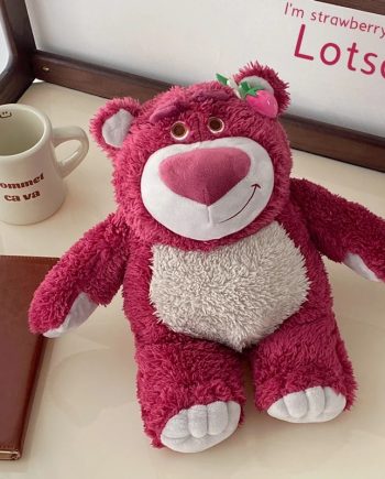 Peluche Lotso Kawaii – Toy Story (Disney, Suave y Adorable) Altura: 35cm I 13.8in
