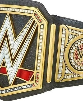 Cinturón de título de réplica del campeonato mundial de lucha pesada